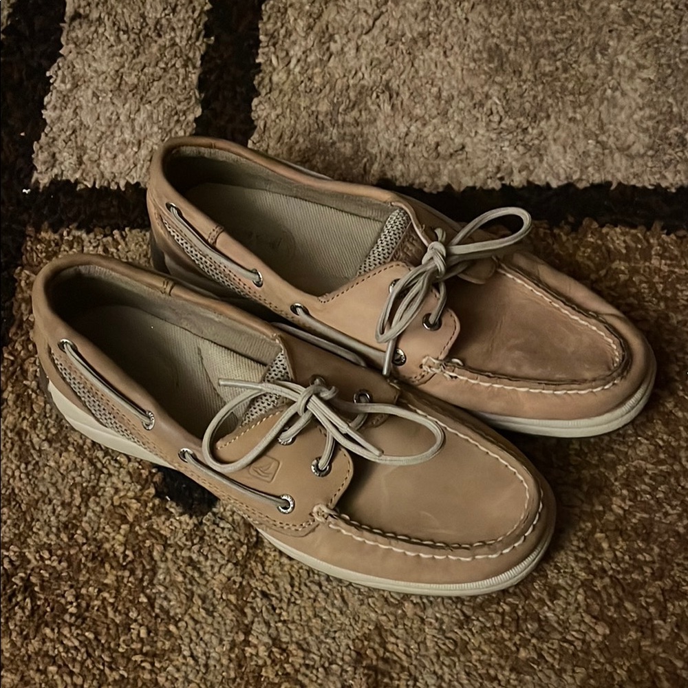 Women’s Sperry Tan Boat Shoes